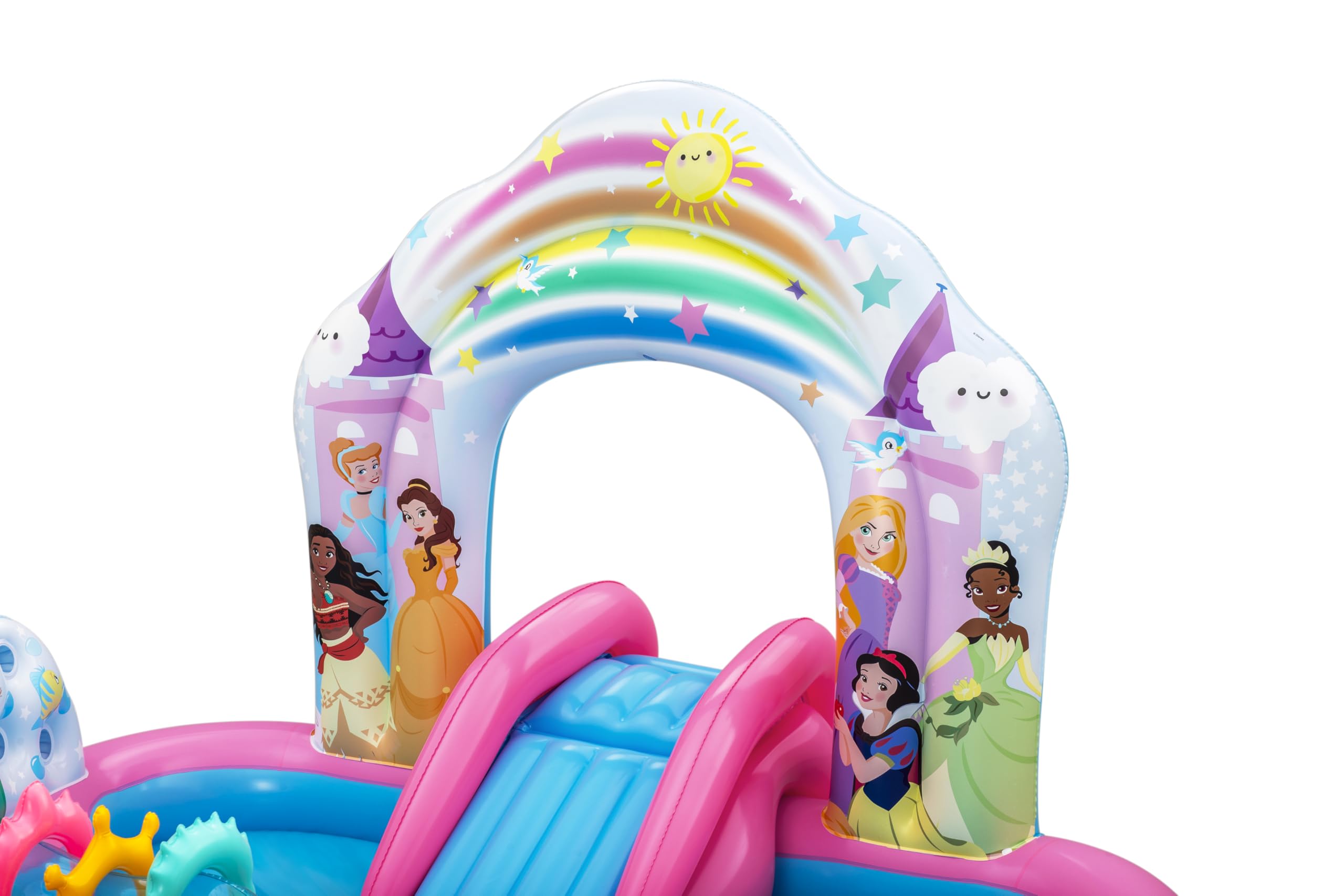 Bestway - Disney Princess Wasserspielcenter Zauberhafte Welt 221 x 193 x 140 cm