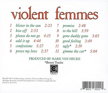 Amazon.co.jp: VIOLENT FEMMES: ミュージック