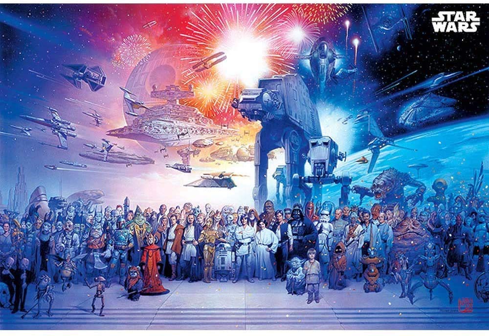 スターウォーズ 帝国の逆襲 ポスター フレーム付