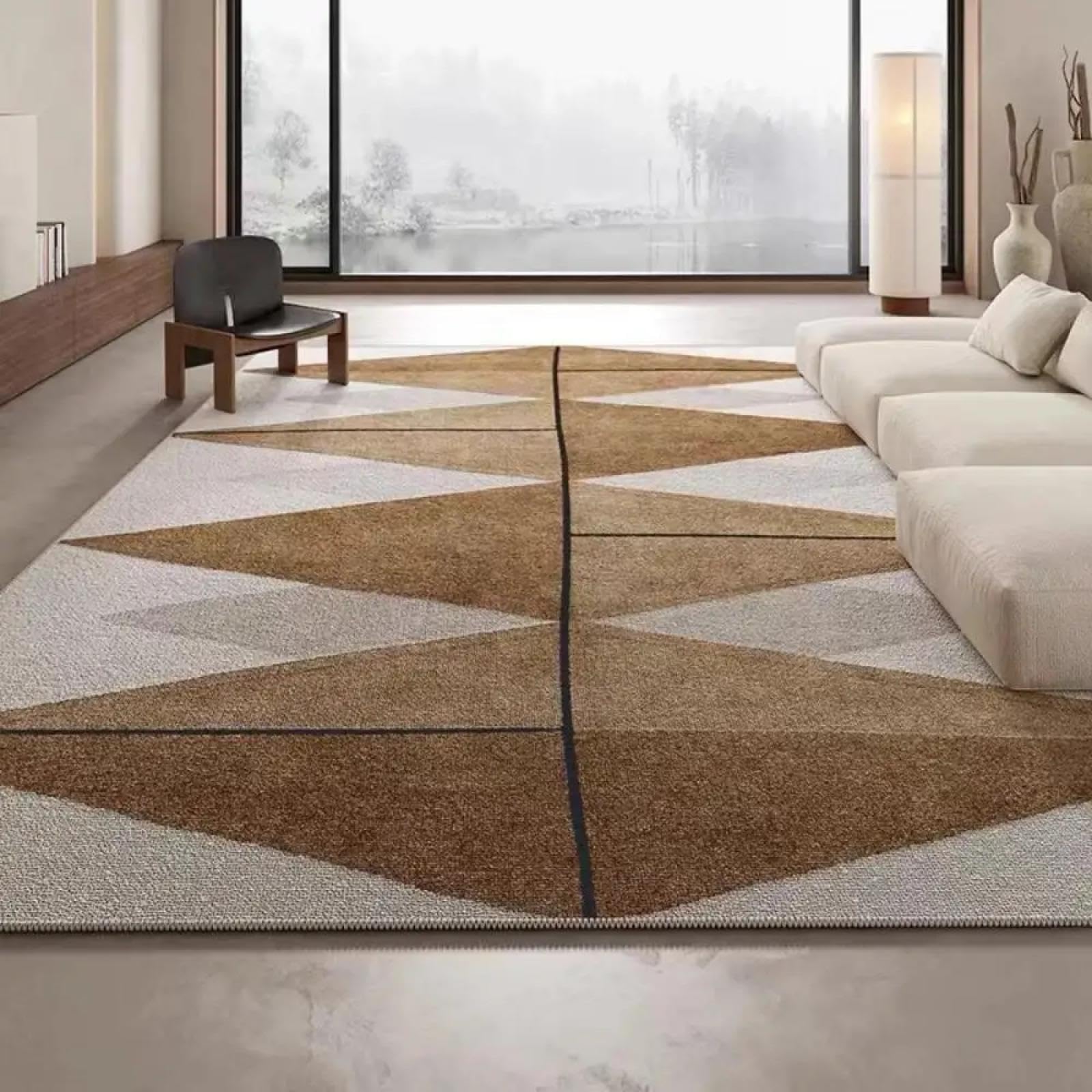Tapis de sol en velours cristal de 100x200 cm au style antique et résistant