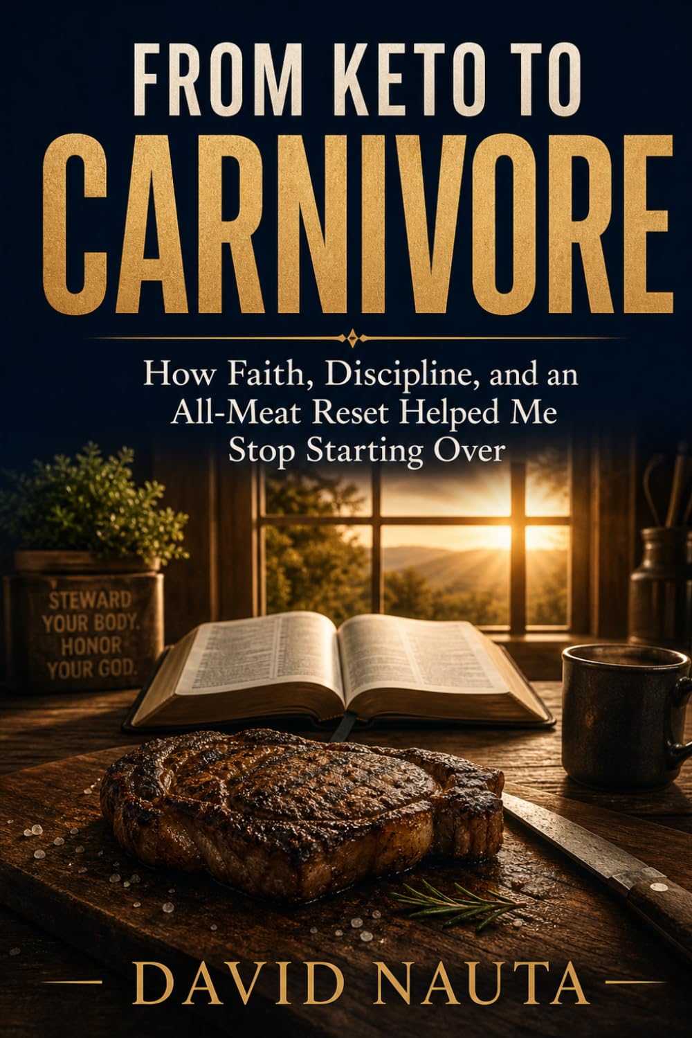 From Keto to Carnivore: How Faith, Discipline, and an All-Meat Reset Helped Me Stop Starting Over