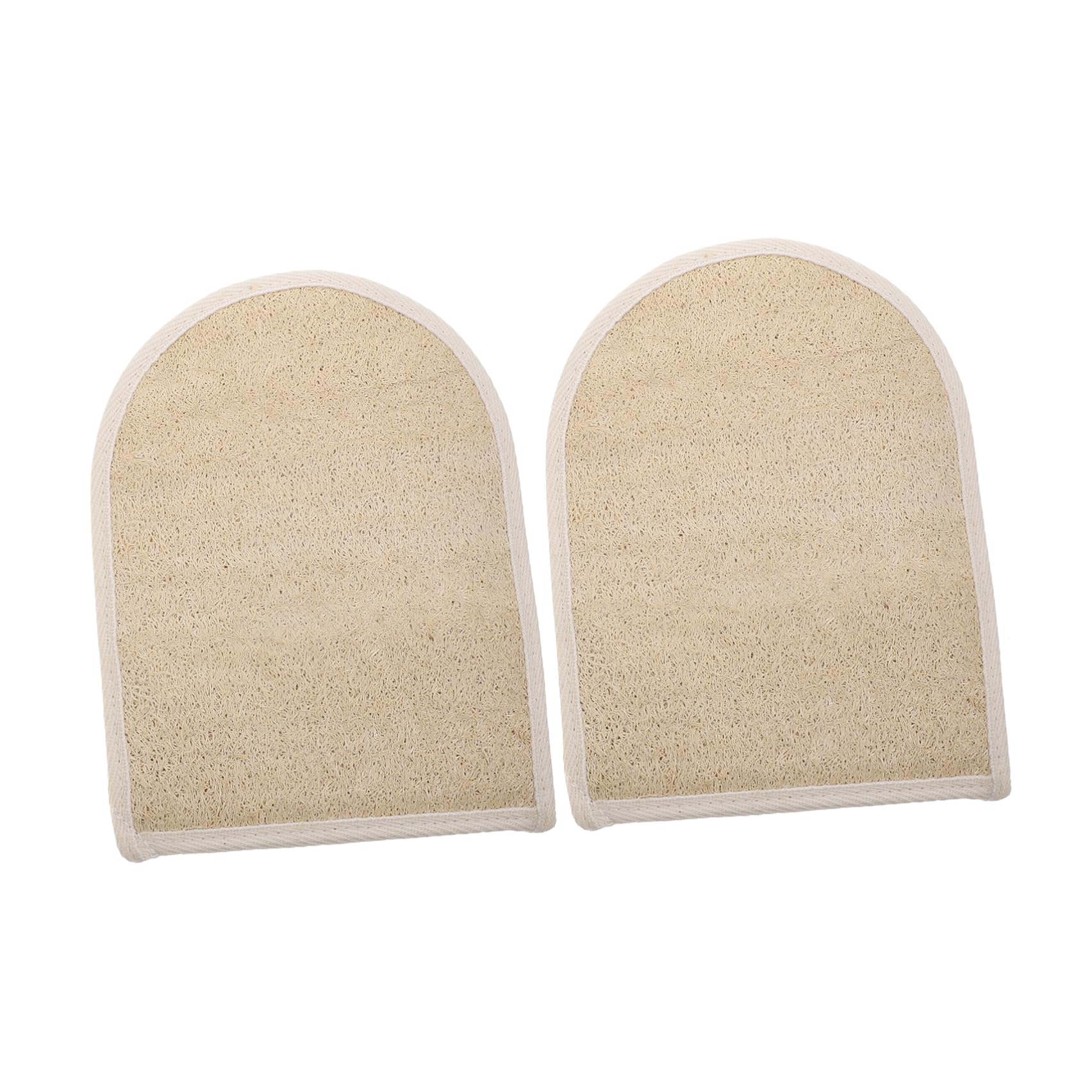 Gatuida 16 Piezas Guantes de Baño de Lufa Exfoliantes, Esponja Vegetal