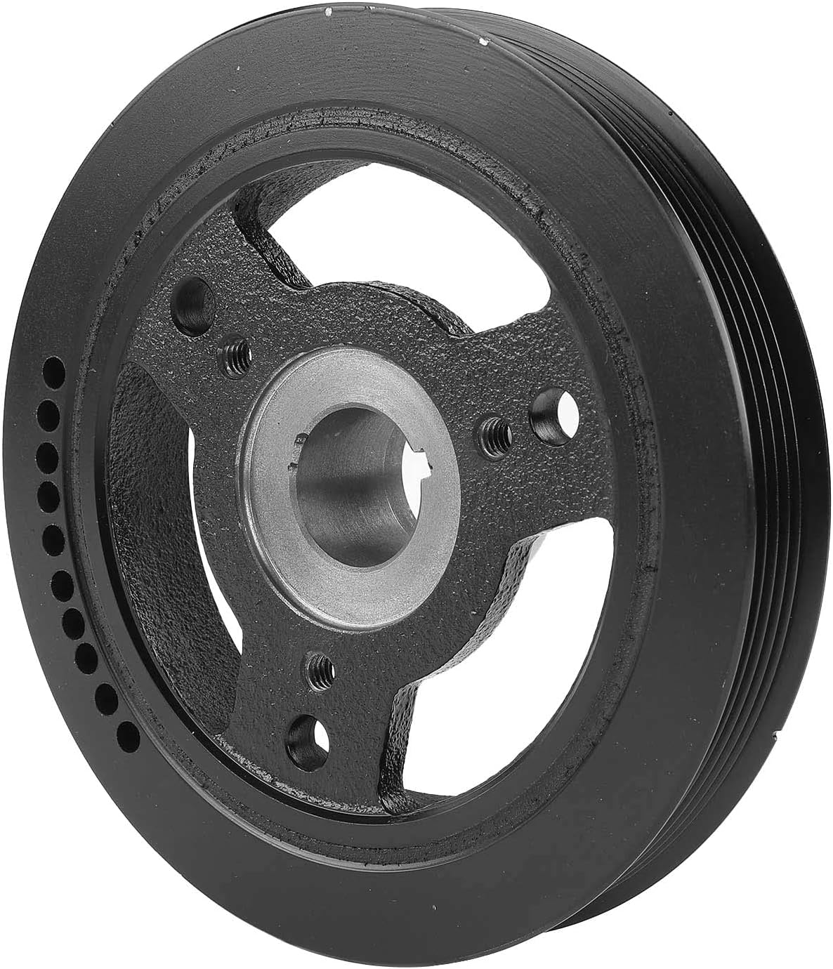 A-Premium Engine Harmonic Balancer Crankshaft Pulley Compatible with Dodge Dakota 96-02 & Jeep Cherokee 91-00, Comanche 91-92, Wrangler 91-95 97-02 & Eagle Premier 88-89, OHV L4 2.5L, for# 33002879