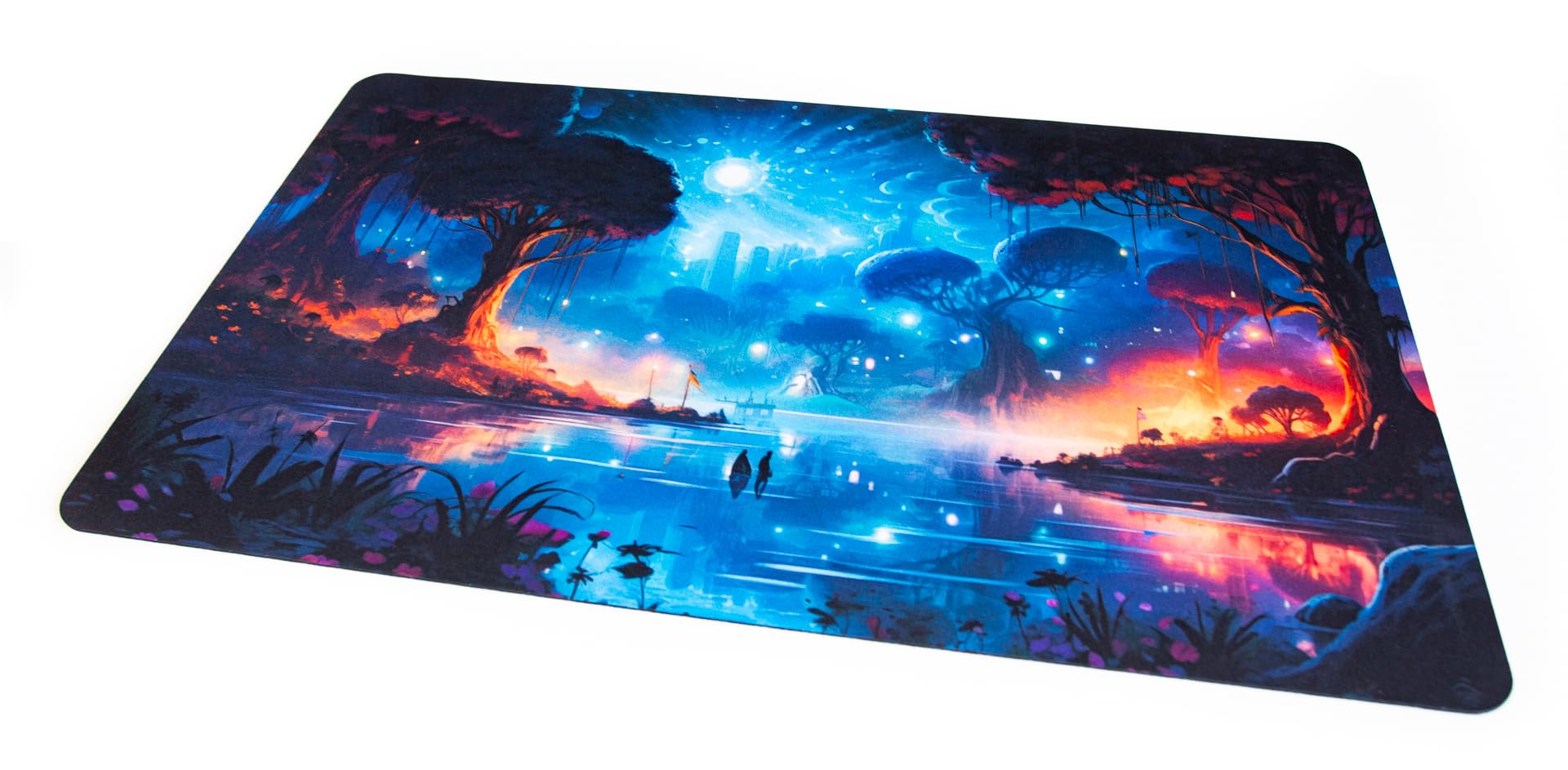 Jezioro 24"x14" / 61x35,5 cm - Gumowa mata kompatybilna z grą Lorcana TCG