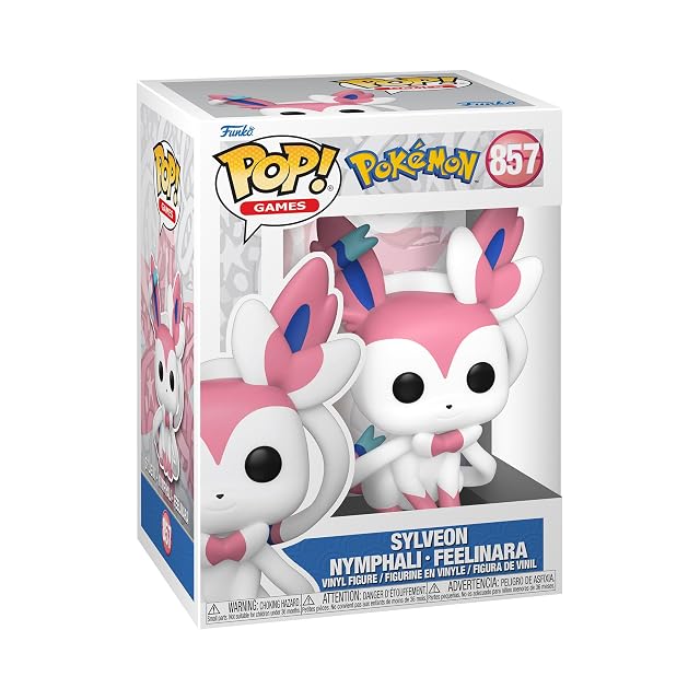 Funko Pop! Games: Pokemon - Sylveon - Figura de Vinilo Coleccionable - Video Games Fans