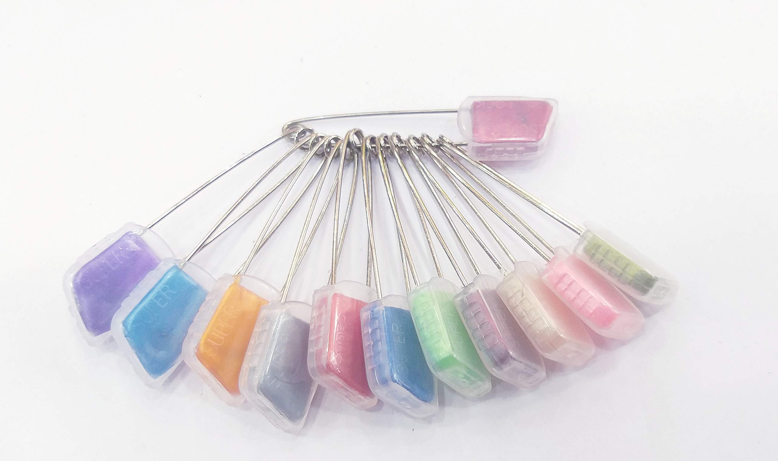 Baba fashions Womens Plastic Hair Accessories saree pin set of 12, 2 bunch (Multicolour) (B07QCSDFW2) Amazon Price History, Amazon Price Tracker