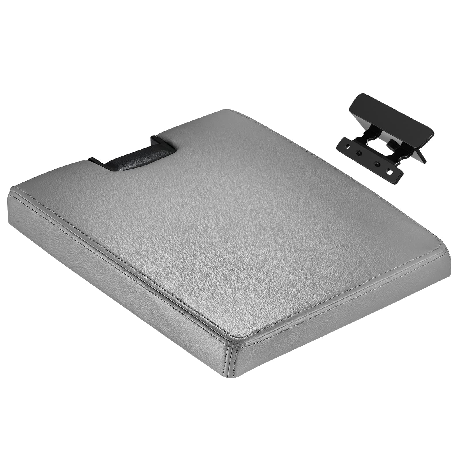 SPEEDWOW Center Console Lid Replacement Kit Fit for 2007-13 Chevy Avalanche,2007-14 Chevy Silverado 1500/2500 HD/3500 LT,2007-13Suburban 1500/