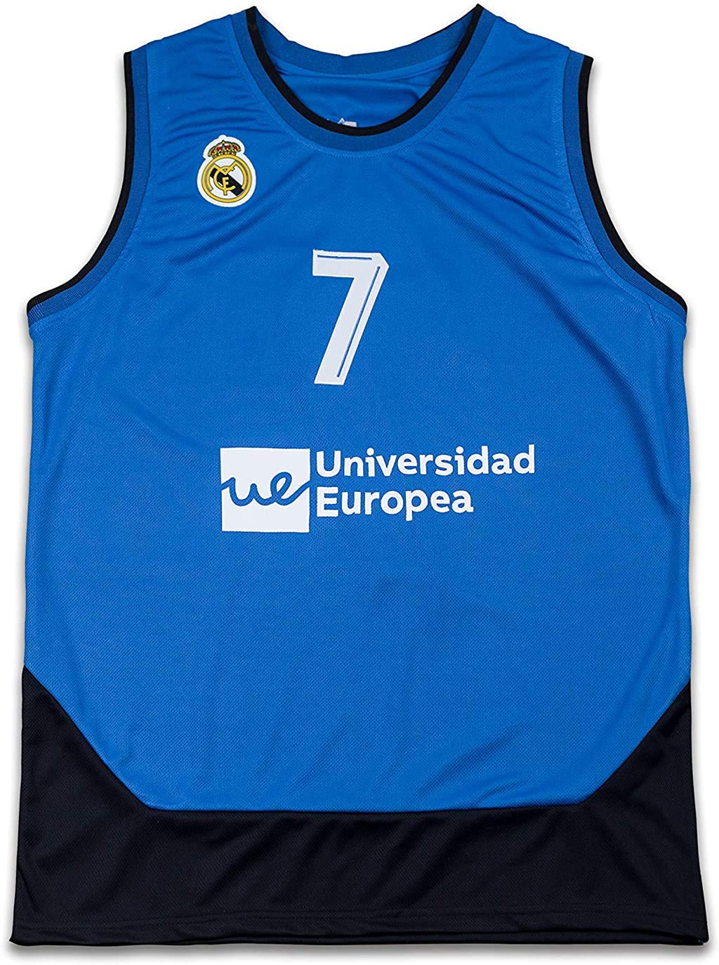 Luka Doncic Stitch Euro Basketball Jersey League Patch Half XS-6XL (L) Black