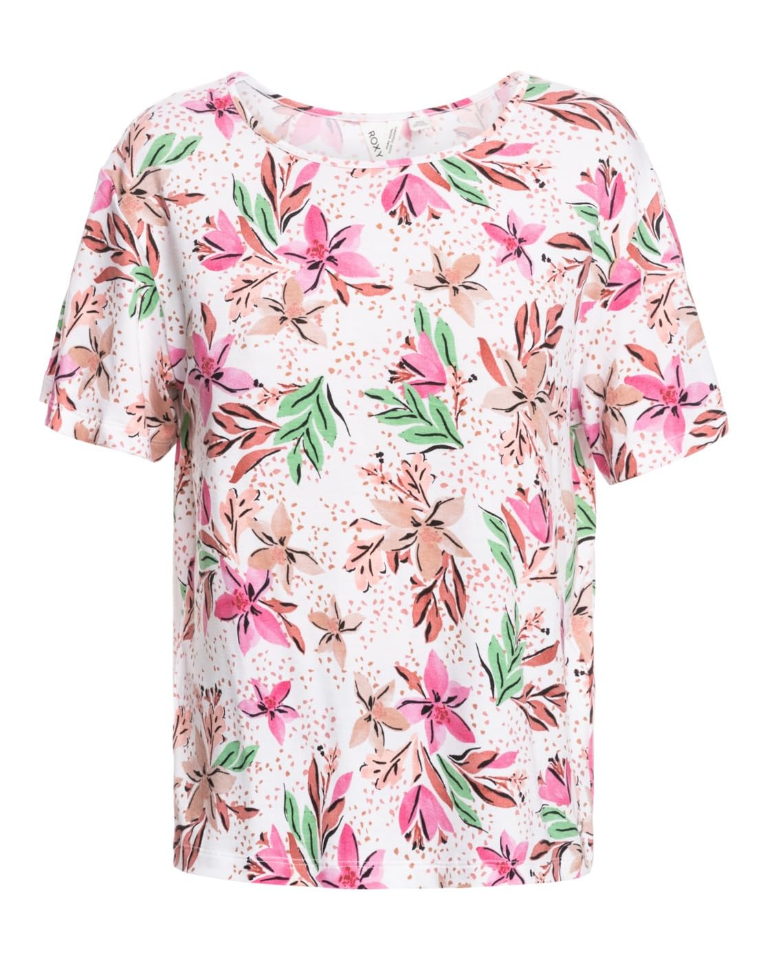 Roxy Flowers For Life - Printed Jersey T-Shirt for Women