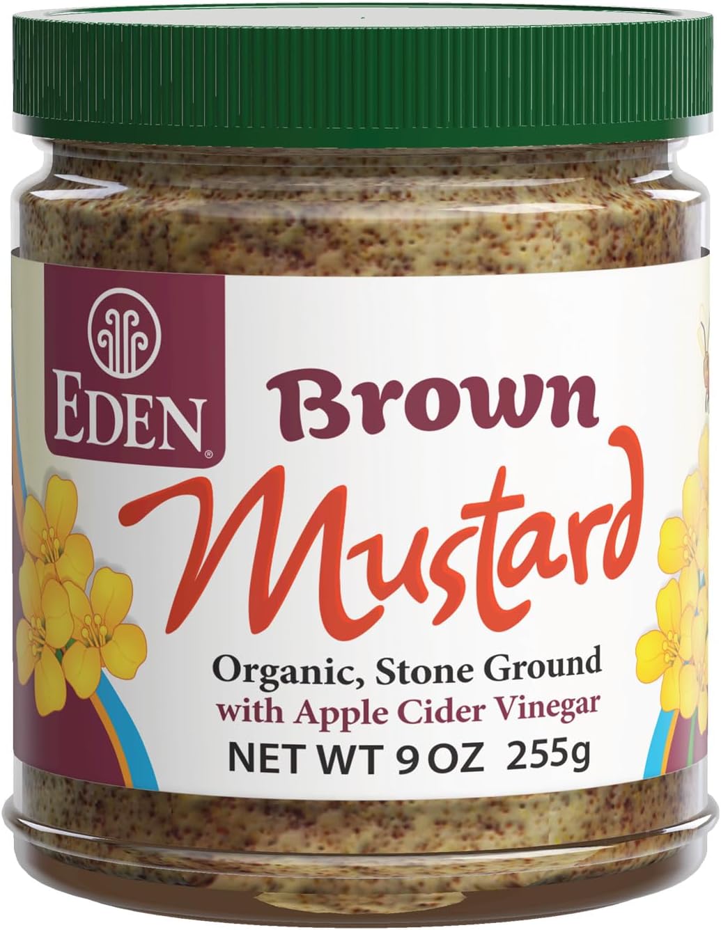 Eden Organic Brown Mustard 9 oz