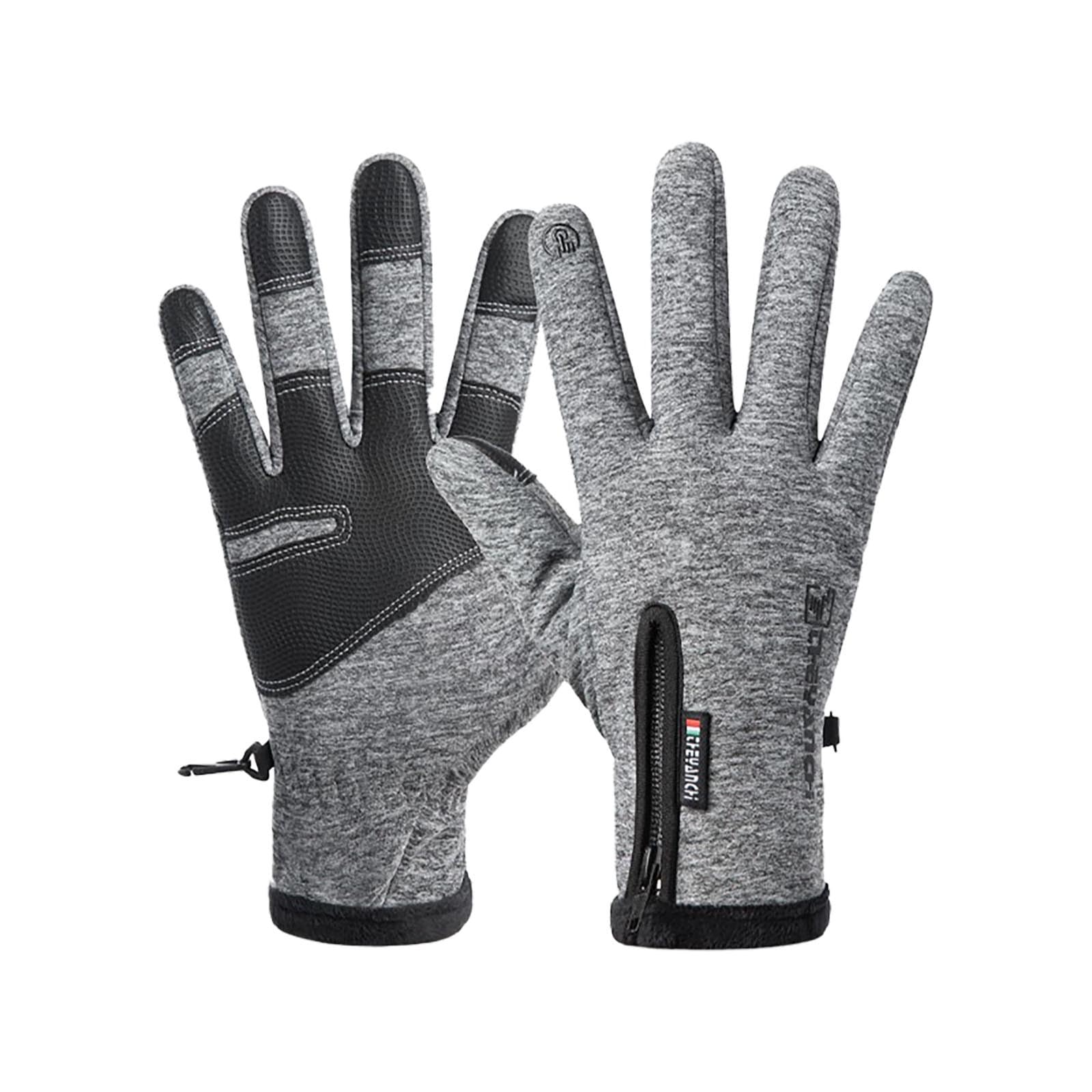 Women Warming Gloves Men Waterproof Winter Gloves Cold Weather Gear Skiing Accessories with Touchscreen Fingers