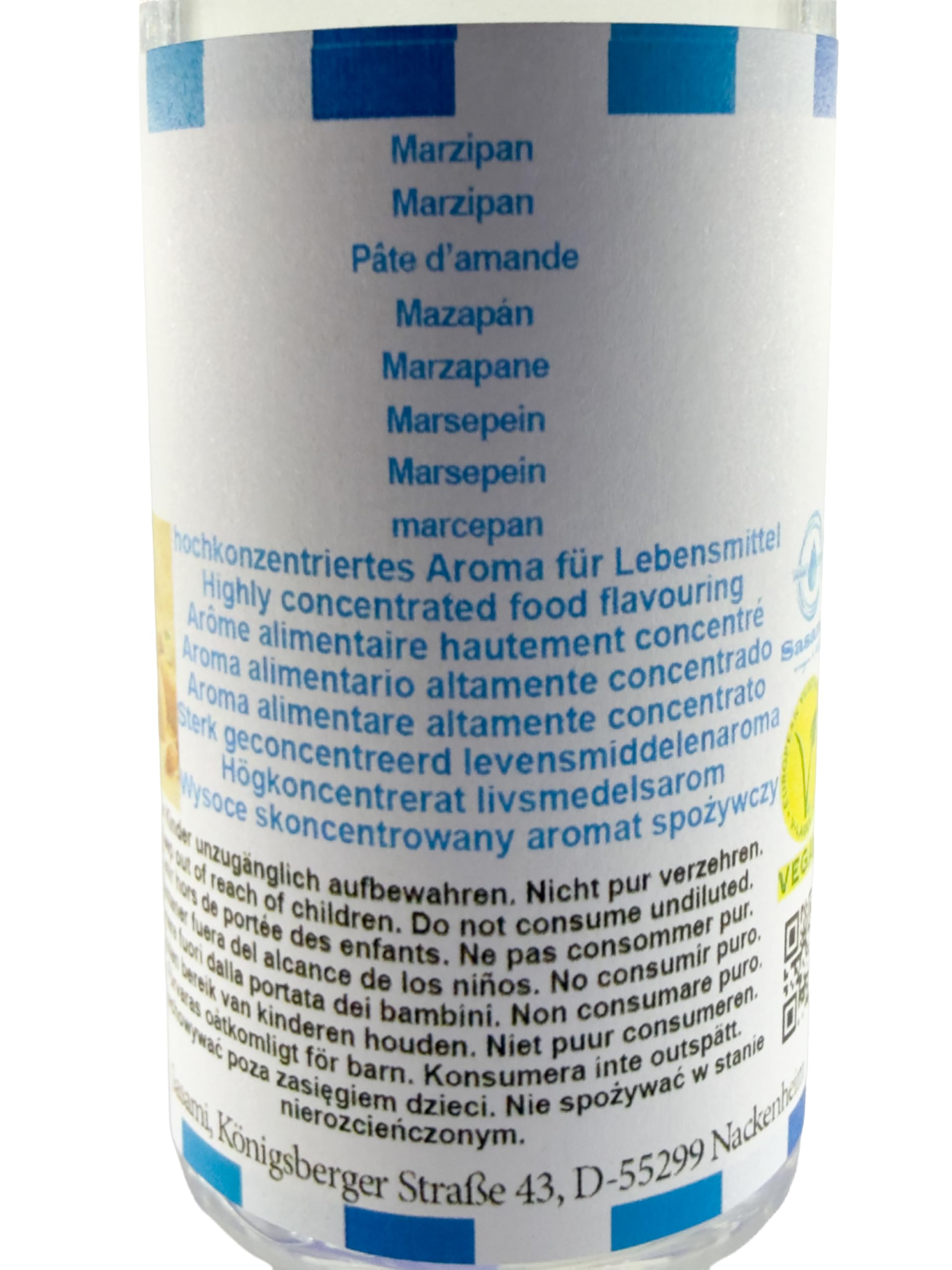 Mazapán aroma concentrado - Vegano - Sasami - 100ml