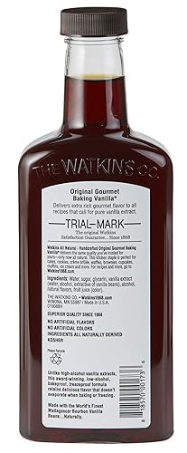 Miniatura 10 de Watkins Extracto de sabor a vainilla transparente, botella de 11 onzas, 1 unidad (el embalaje puede variar) y extracto de almendra pura, 2 onzas