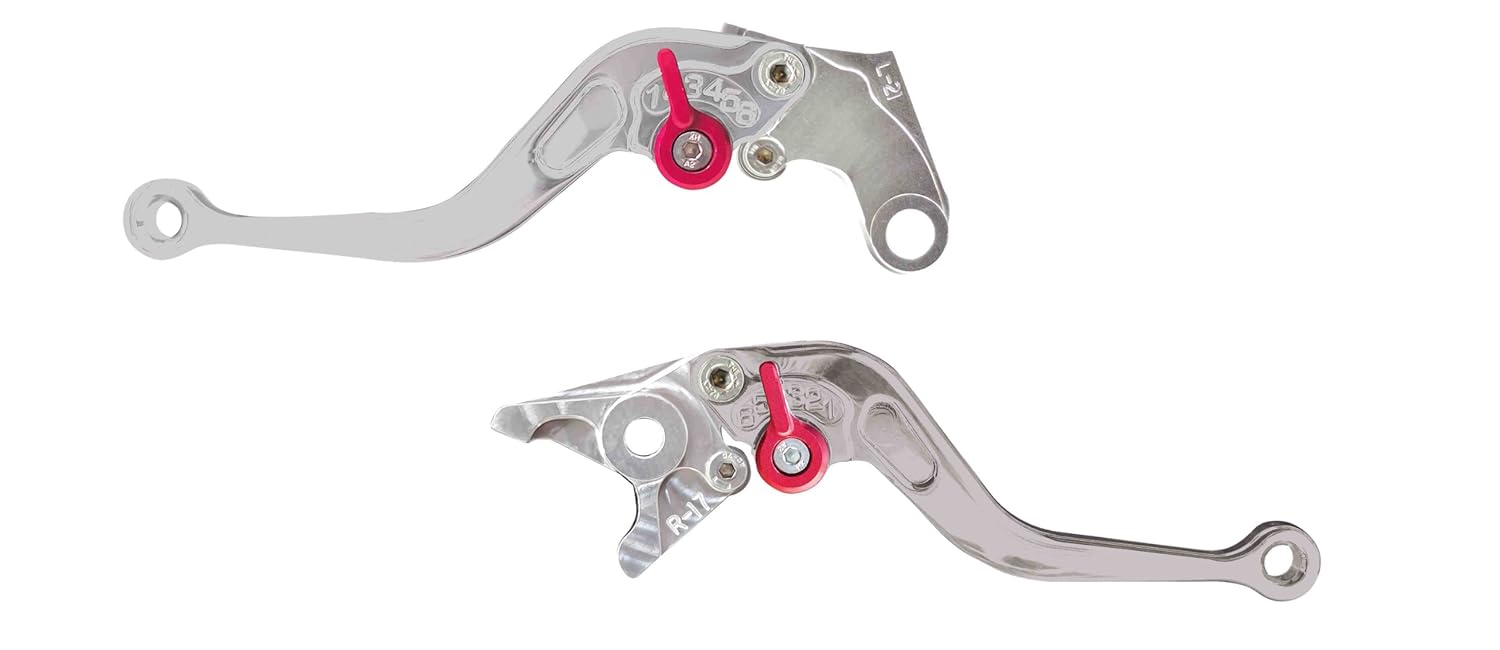 Yana Shiki LS21TSSL/RS17TSSR Silver Short Adjustable Standard Brake