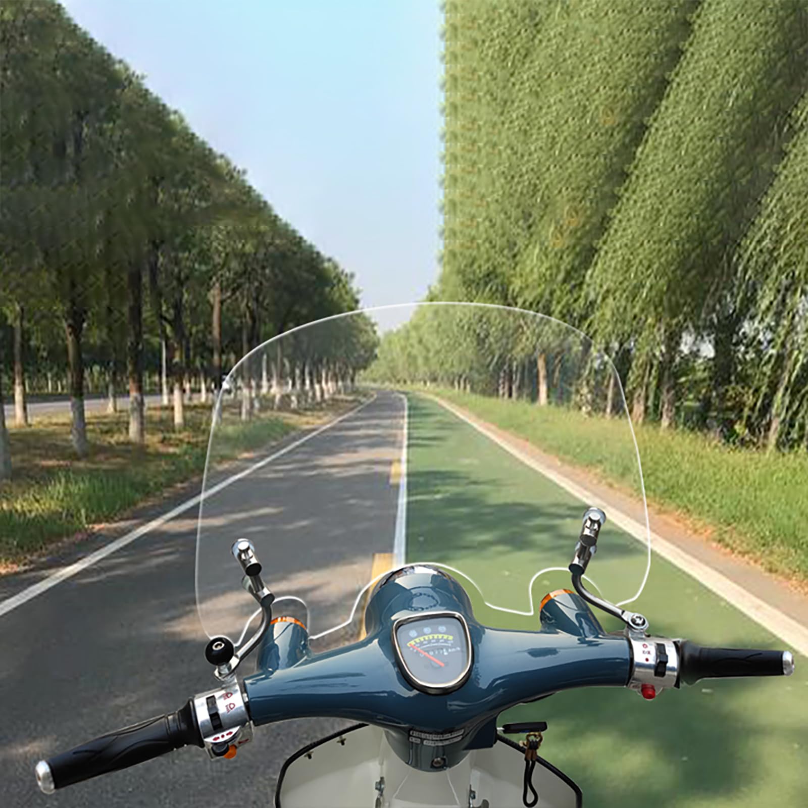 Amazon | Nextstage ウインドシールド スーパーカブ バイク風防