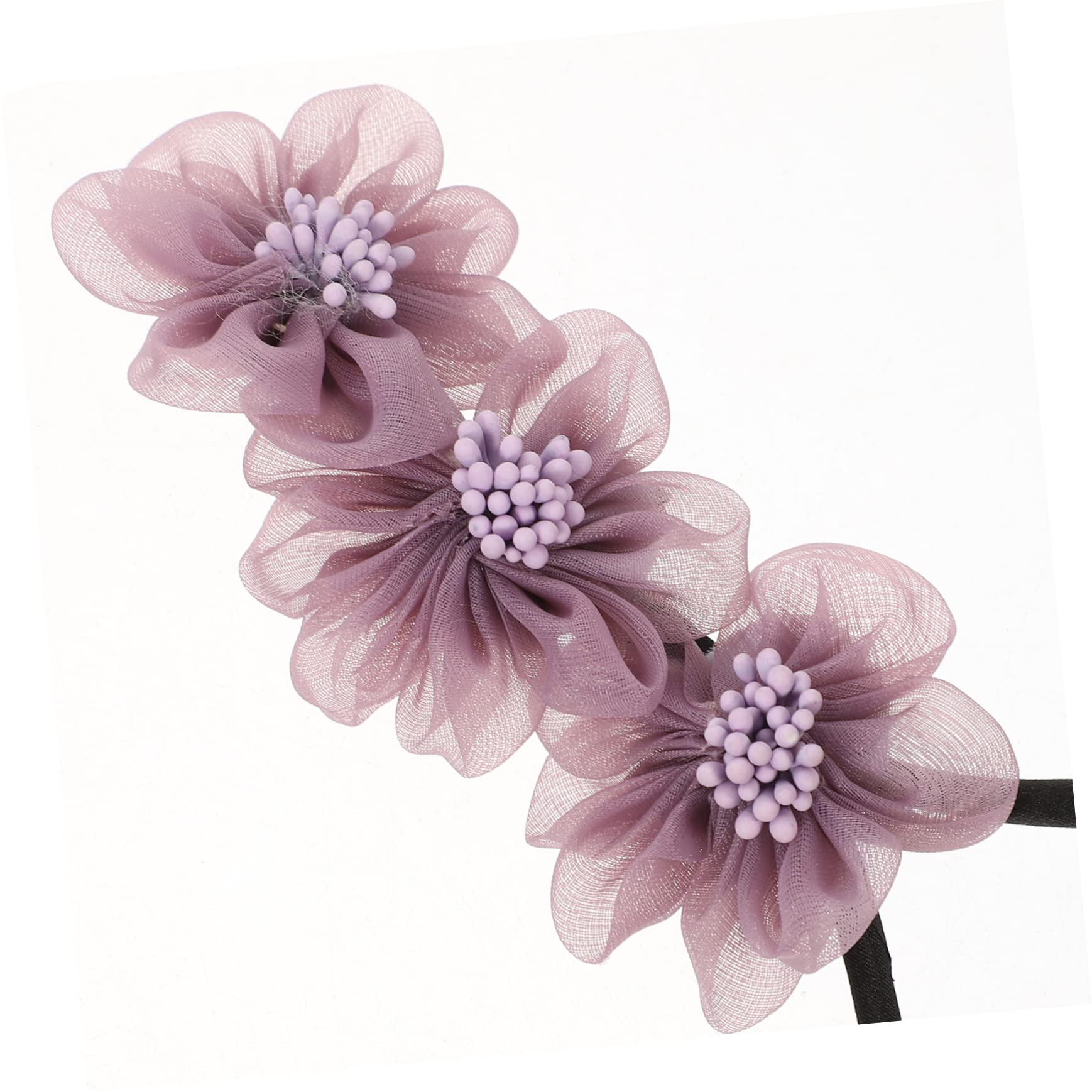 FRCOLOR Juego De 4 Rizadores De Pelo Con Forma De Flor Para Hacer Moños Para Mujeres Y Niñas 3 Unidades X 4