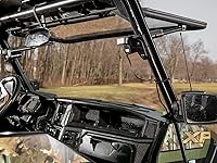 Vista 7 de SuperATV Parabrisas abatible de policarbonato de 1/4 pulgadas para Polaris General 1000: 2016+/ Polaris General 1000-4: 2017+ Actuador electrónico