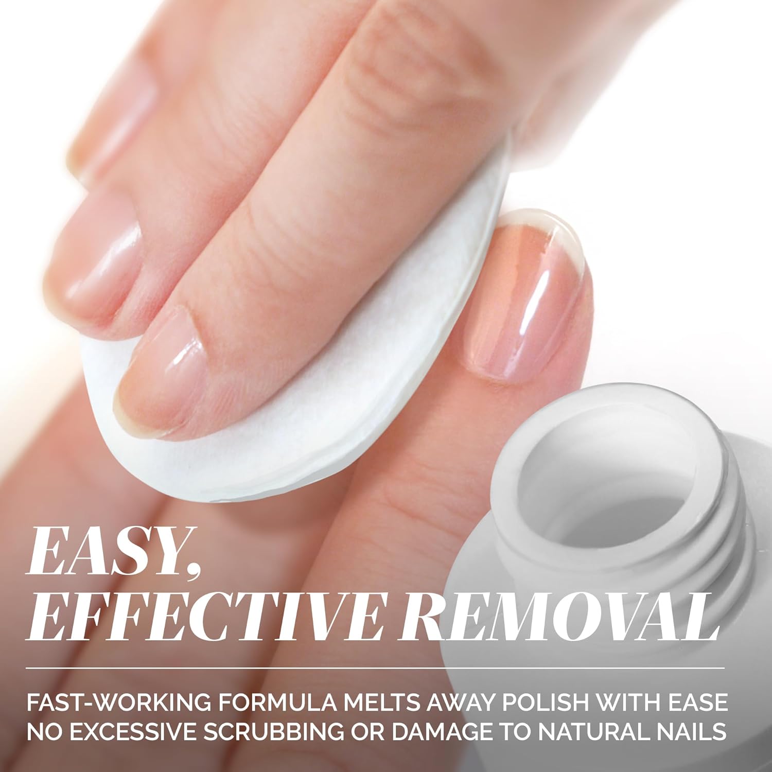 LONDONTOWN Home & Away Remover Set - Acetone-Free Nail Polish Remover, and Strengthening & Conditioning Nail Lacquer Removing Pads