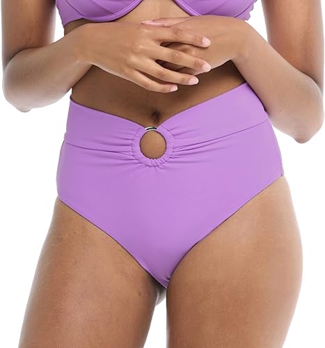 Body Glove Traje de baño estándar Smoothies Woodstock sólido de talle alto para mujer