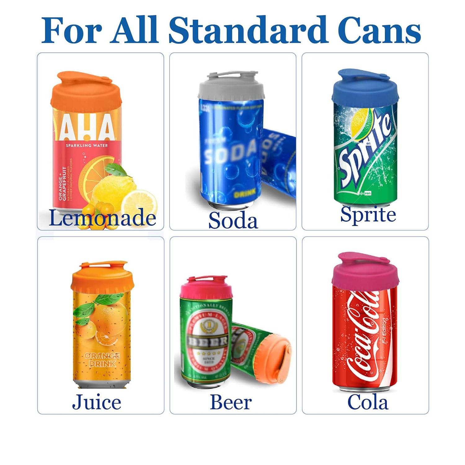 Couvercles De Canettes En Silicone, Couvercles De Canettes De Soda