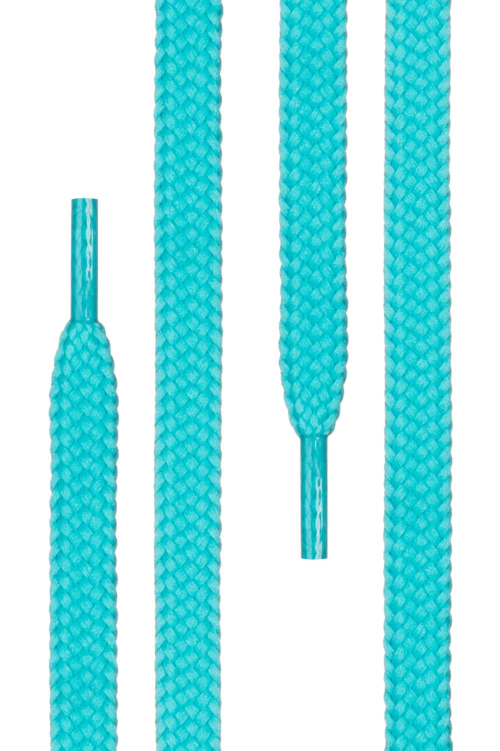 Di ficc hiano 1 par Fischer-Net – Cordones de poliéster – Resistente – Plano – Aprox. 7 mm ancho, 27 Colores, 60 – 200 cm de longitud — view 34