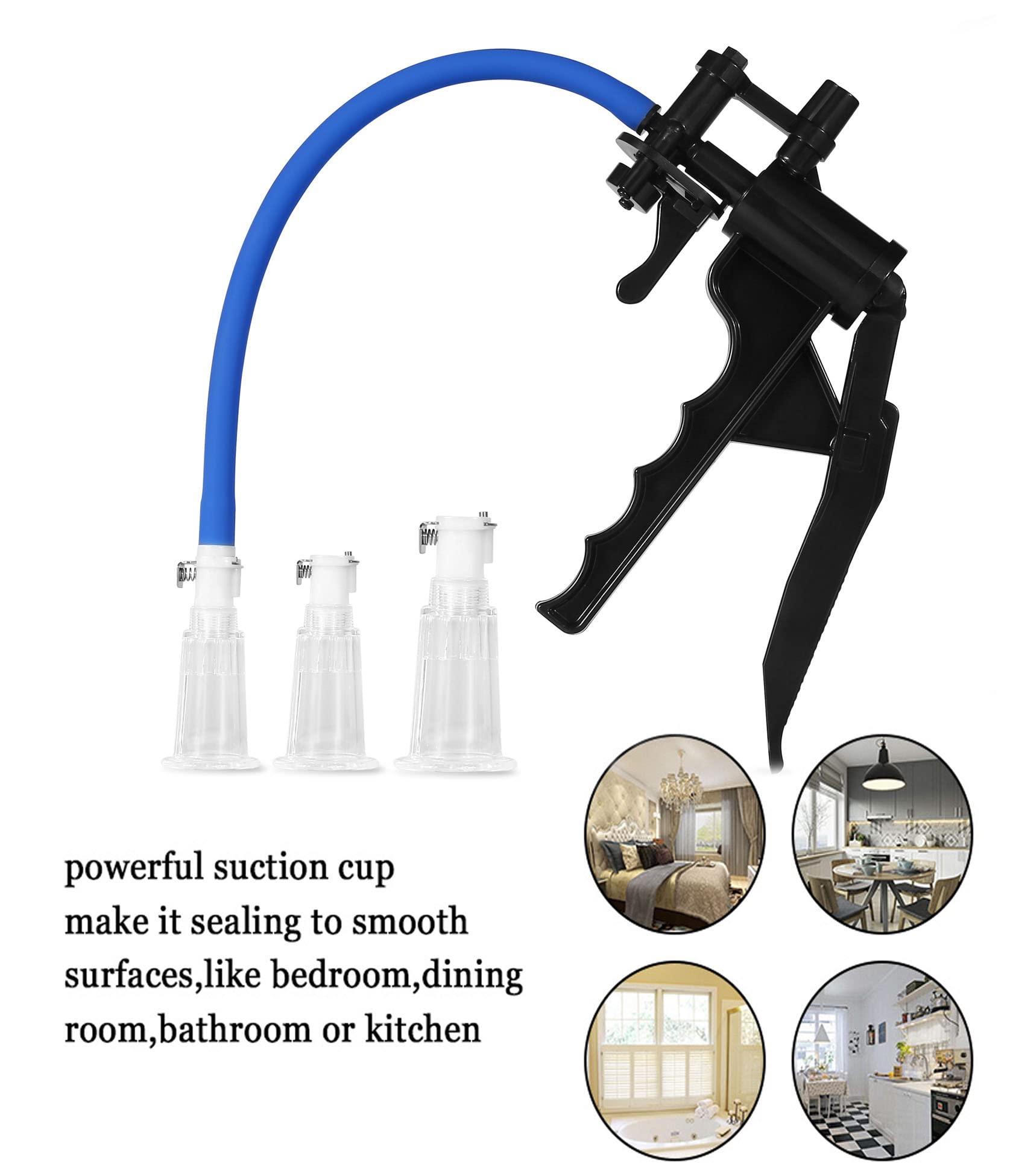 JINGHUA3 Suceur de Mamelon Tire-Lait sous Vide Ventouses de Sein Agrandissement du Sein Stimulateur de Mamelon de Clitoris du Sein Stimulateur Fétiche Masturbateur Masseur de Sein BDSM Jouet Sexuel