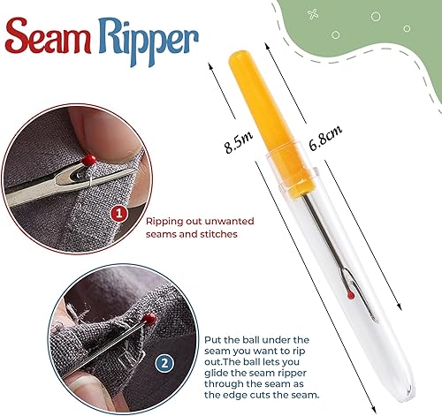 Miniatura 2 de ilauke 50 bobinas de hilo de coser con estuche, tamaño A Class15 bobinas de coser preenrolladas para máquina de coser, hilos de coser de poliéster