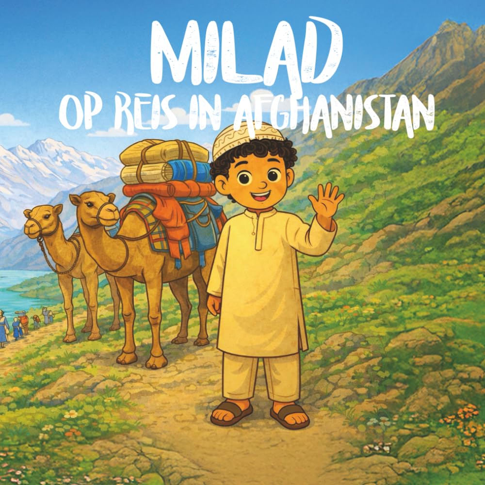 Milad op reis in Afghanistan: Een vrolijk kinderboek over Afghanistan, cultuur, tekenen en nieuwe vriendschappen – voor kinderen van 3 tot 8 jaar ... Reisverhalen en Kleurplaten voor Kinderen)