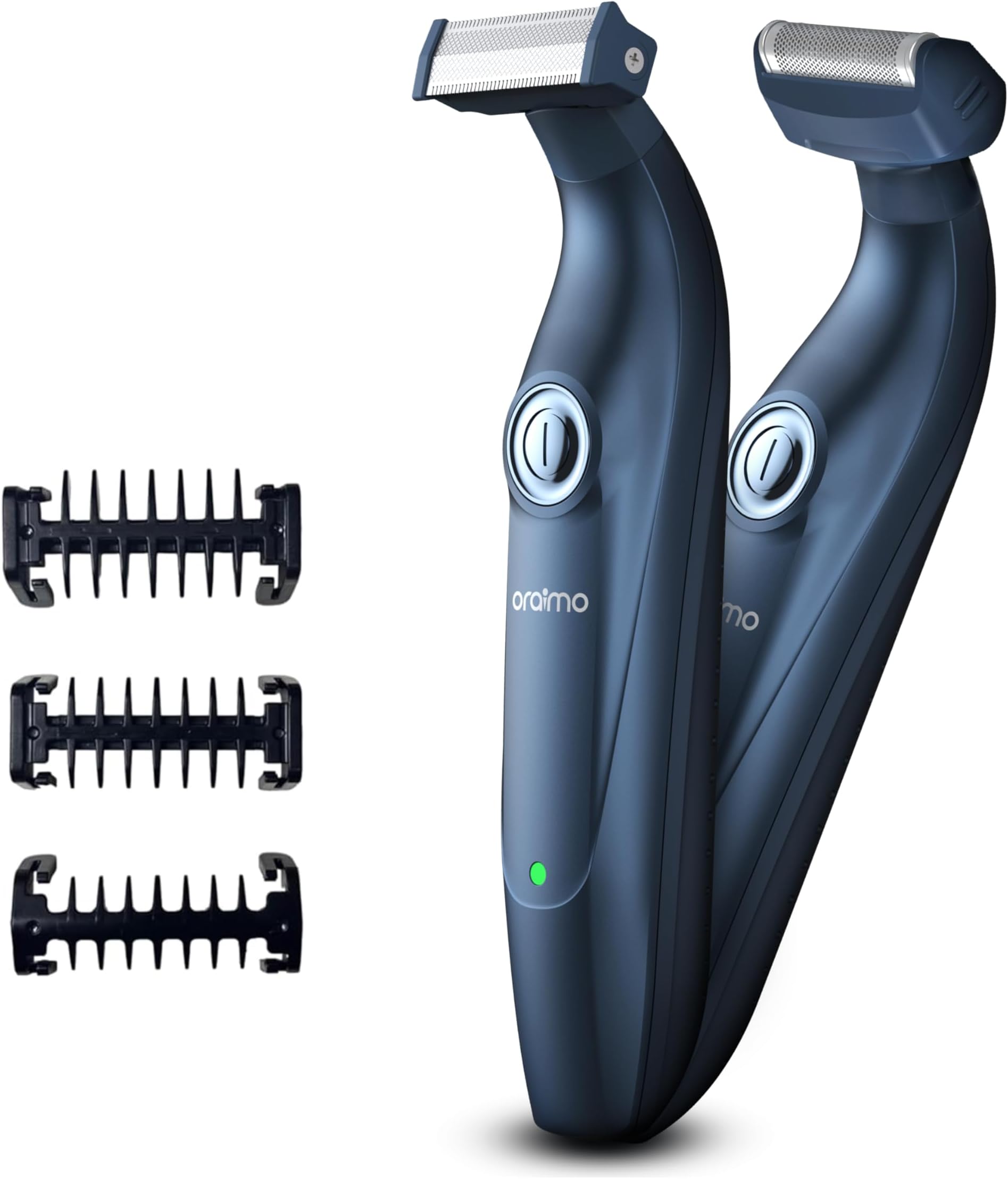 SmartGrooming Kit with Foil Shaver Blade and 3 combs made for Gen Z | 3 in 1 Beard trimmer | Foil shaver | Wet & Dry Use | 60 Min Runtime | Self-Sharpening Blades | IPX7 Waterproof (GT10N)