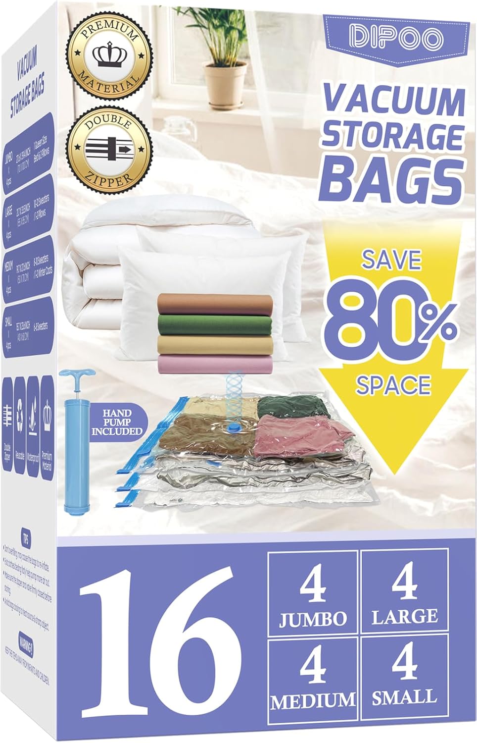  Vacuum Storage Bags