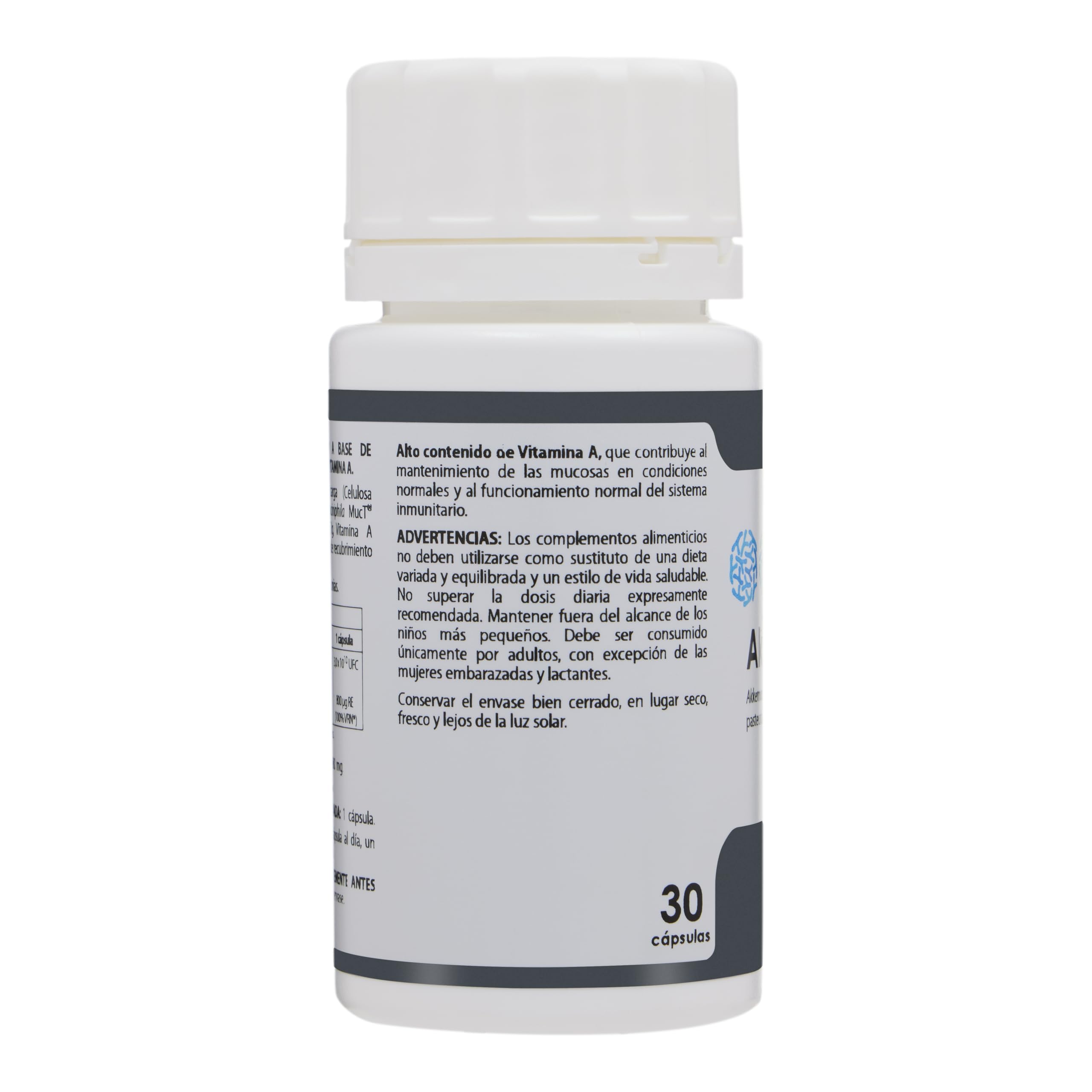 Microbiota Akkermansia 30 Cápsulas | Barrera Intestinal y Sistema Inmunitario | Con Vitamina A | Equisalud