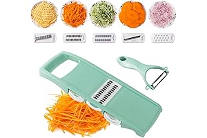 Versatile 7-in-1 Mandoline Slicer: The Ultimate Kitchen Time-Saver