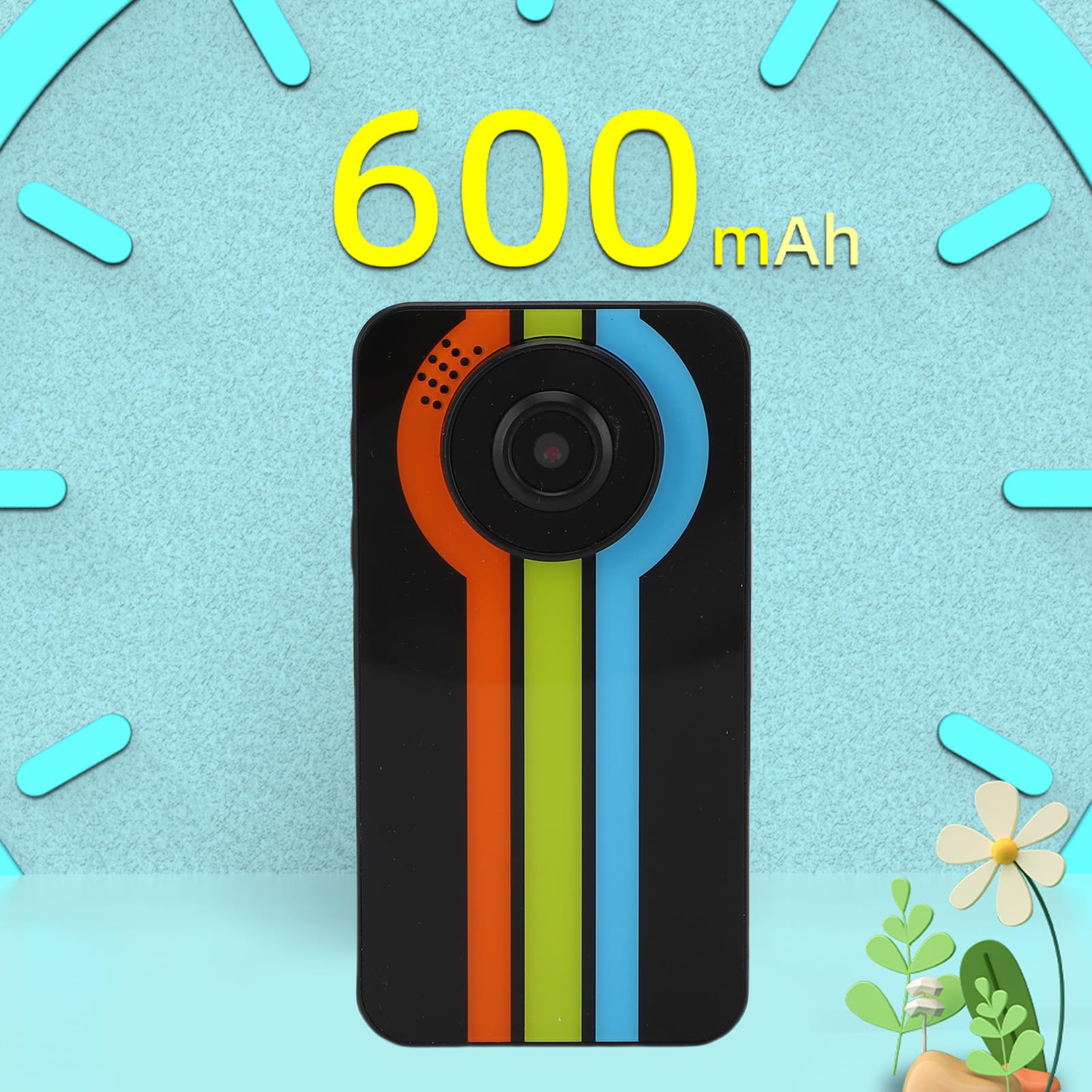 XUMIUZIY Giocattolo Smartphone per Bambini con Doppia Fotocamera HD |Telefono da Gioco con Touch Screen da 2,8 Pollici per Bambini Dai 3 Ai 10 Anni (BLACK)