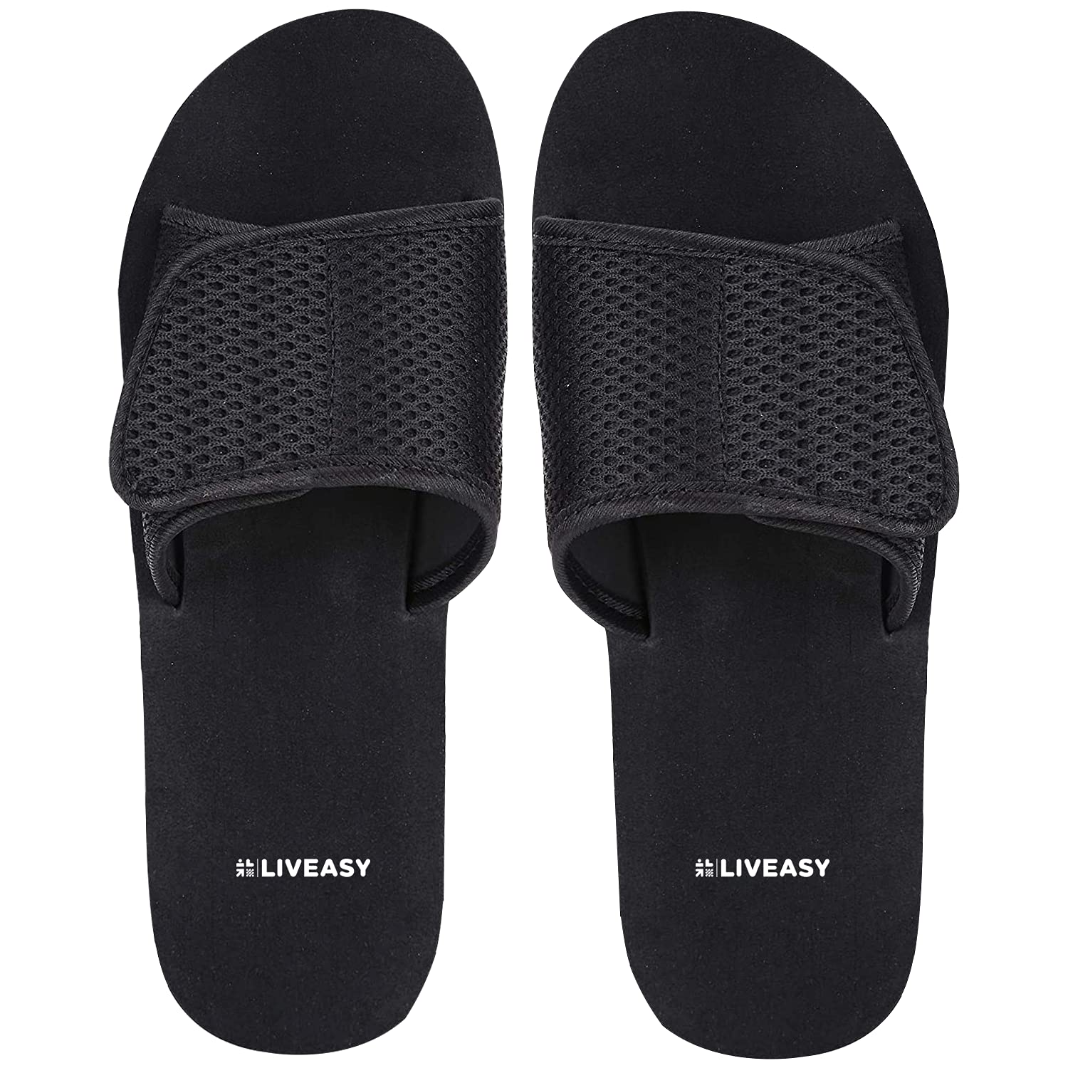 LivEasy Ortho Care Diabetic & Orthopedic Slippers/Doctor Slippers & Foortwear with Memory Foam - Men (Grey, numeric_9) (B08YRBHH17) Amazon Price History, Amazon Price Tracker