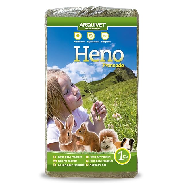 Arquivet Heno prensado para roedores