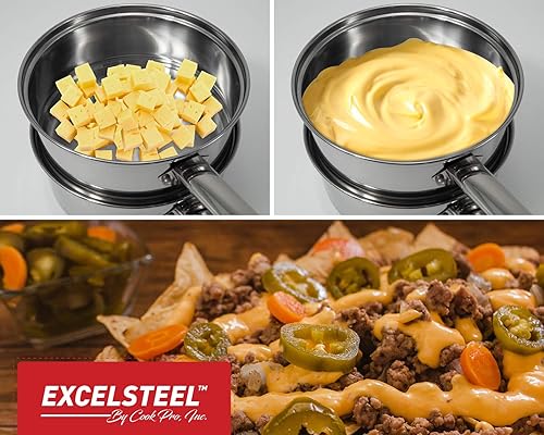 Miniatura 6 de ExcelSteel 579 calentador de acero inoxidable 3 unidades 25 de cuarto de galón