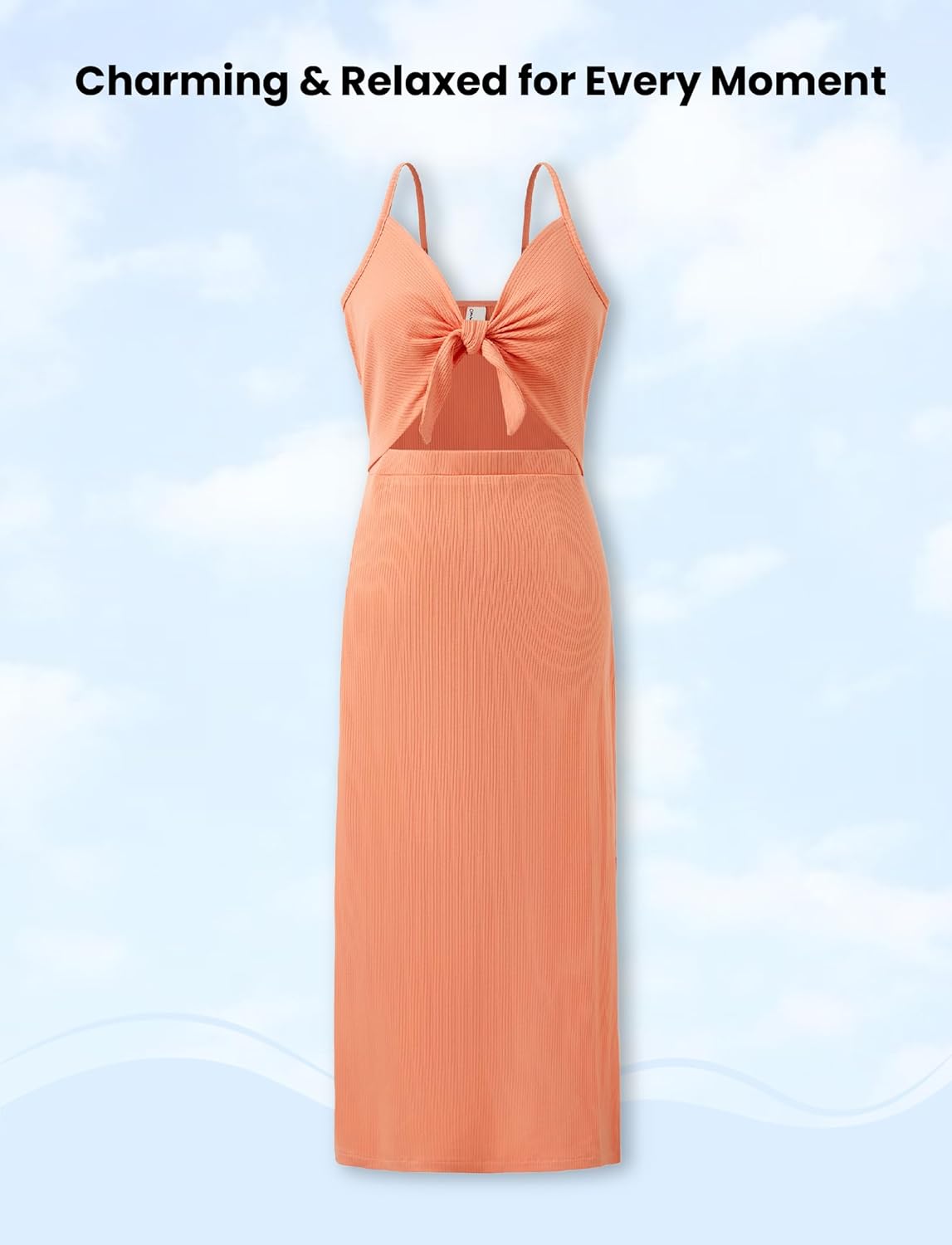 PATPAT Couples Matching Outfits: His and Hers Matching Set Women Knit Bodycon Maxi Dress or Men Chest Pocket Shirt