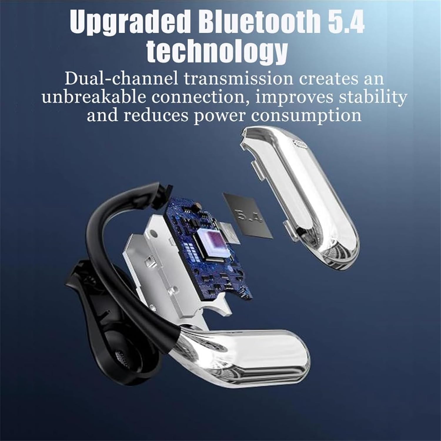 Real-Time Ai Translation Earbuds, Real-Time Translation in 144 Languages, Over The Ear Earbudse, Open Ear Earbudse Wireless Bluetooth