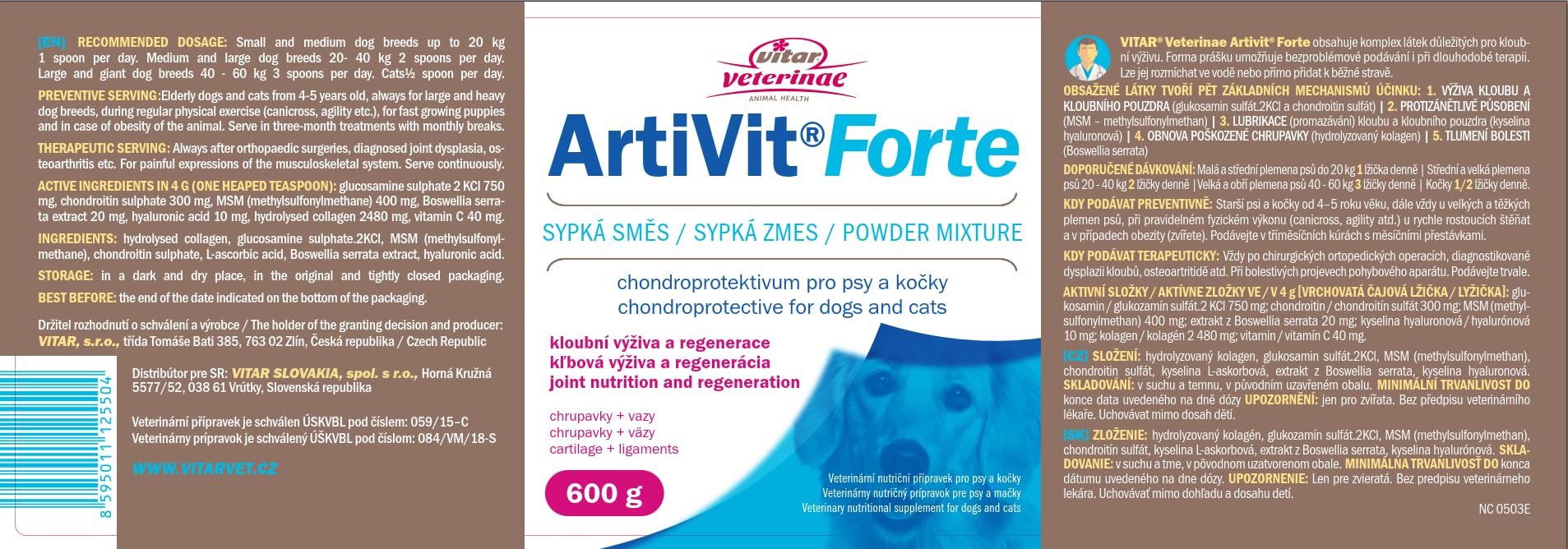 Artivit Forte 600 g