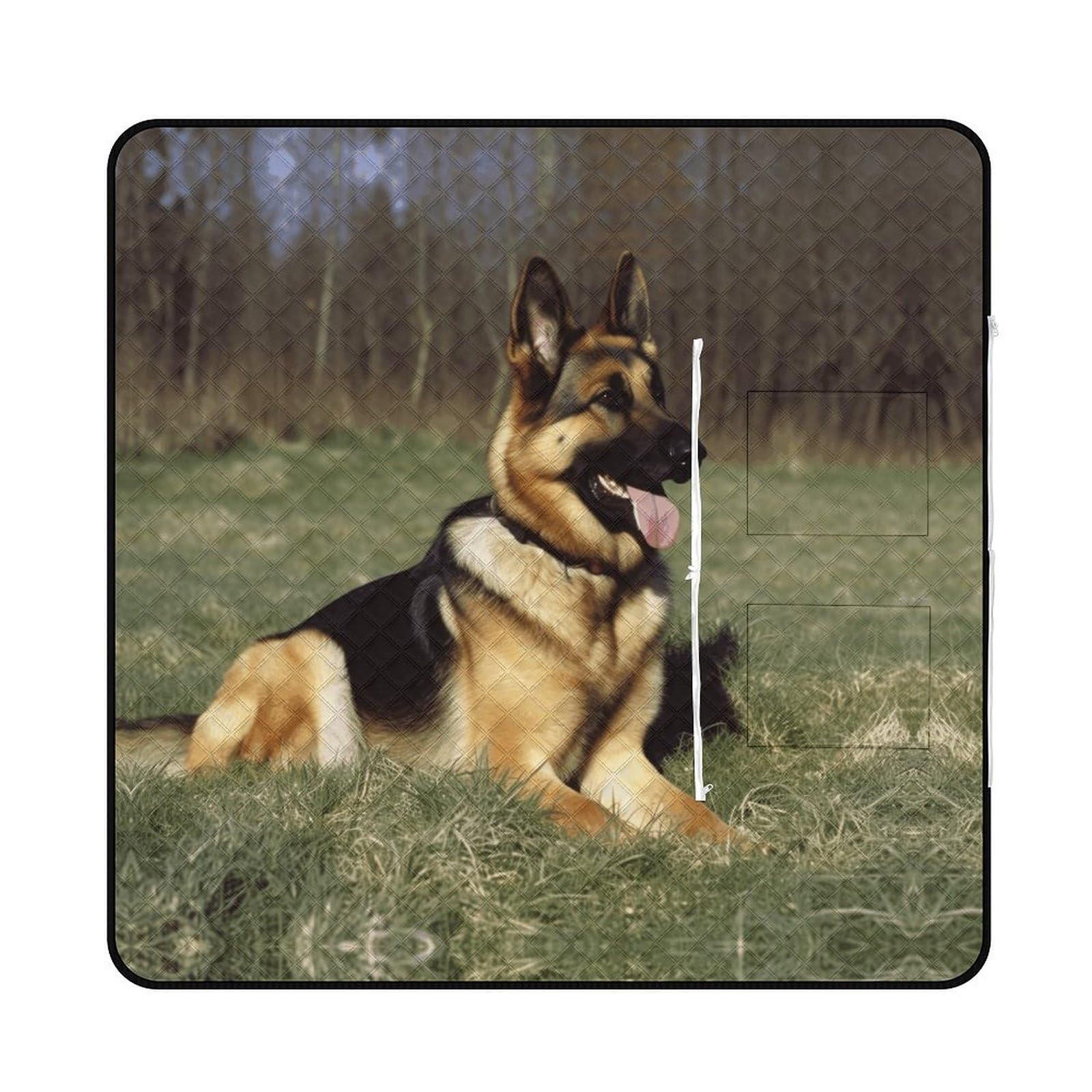 Tapis de pique-nique portable et couverture de plage extérieure pliable étanche