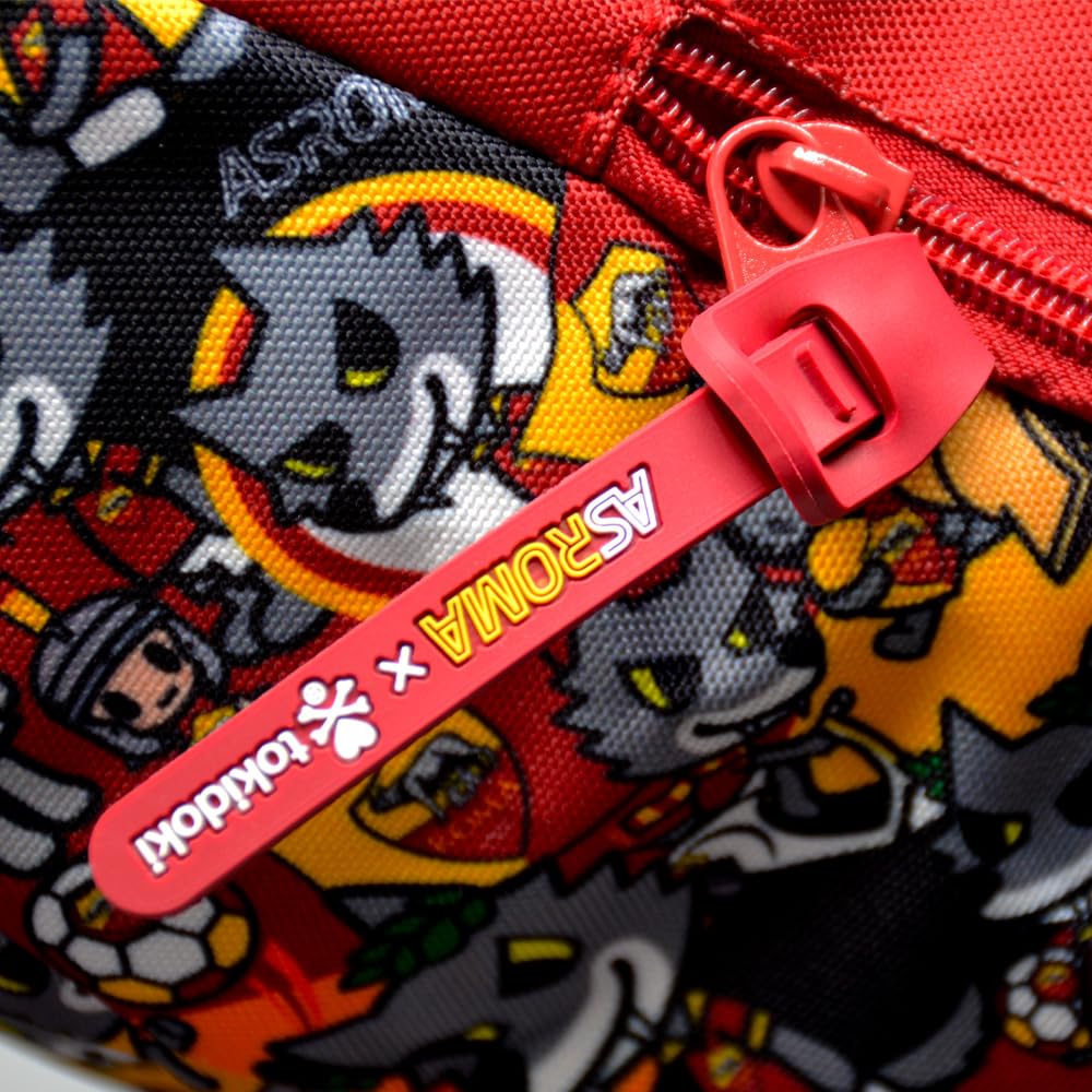 SACCA SCUOLA ASROMA - GYM SACK ASROMA MASCOTTE TOKIDOKI ROMOLO - ROMA