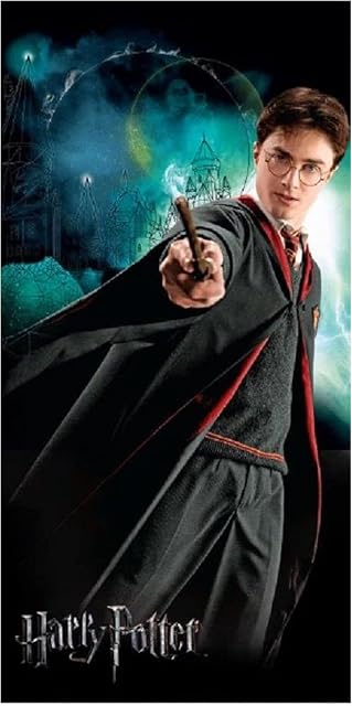 Harry Potter Hogwarts beach Towel 70 x 140 cm, Multicoloured
