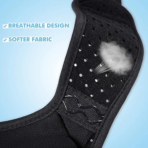 Miniatura 6 de Tenbon Cinturones de hernia inguinal para hombres y mujeres, braguero bilateraldoble de apoyo para hernia de ingle, uso diario poscirugía con