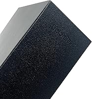 Vista 7 de UnionBasic Magazine File Holder, Leatherette Desktop Document Organizer, Home Office Paper Holder File Storage Literature Sorter, Black