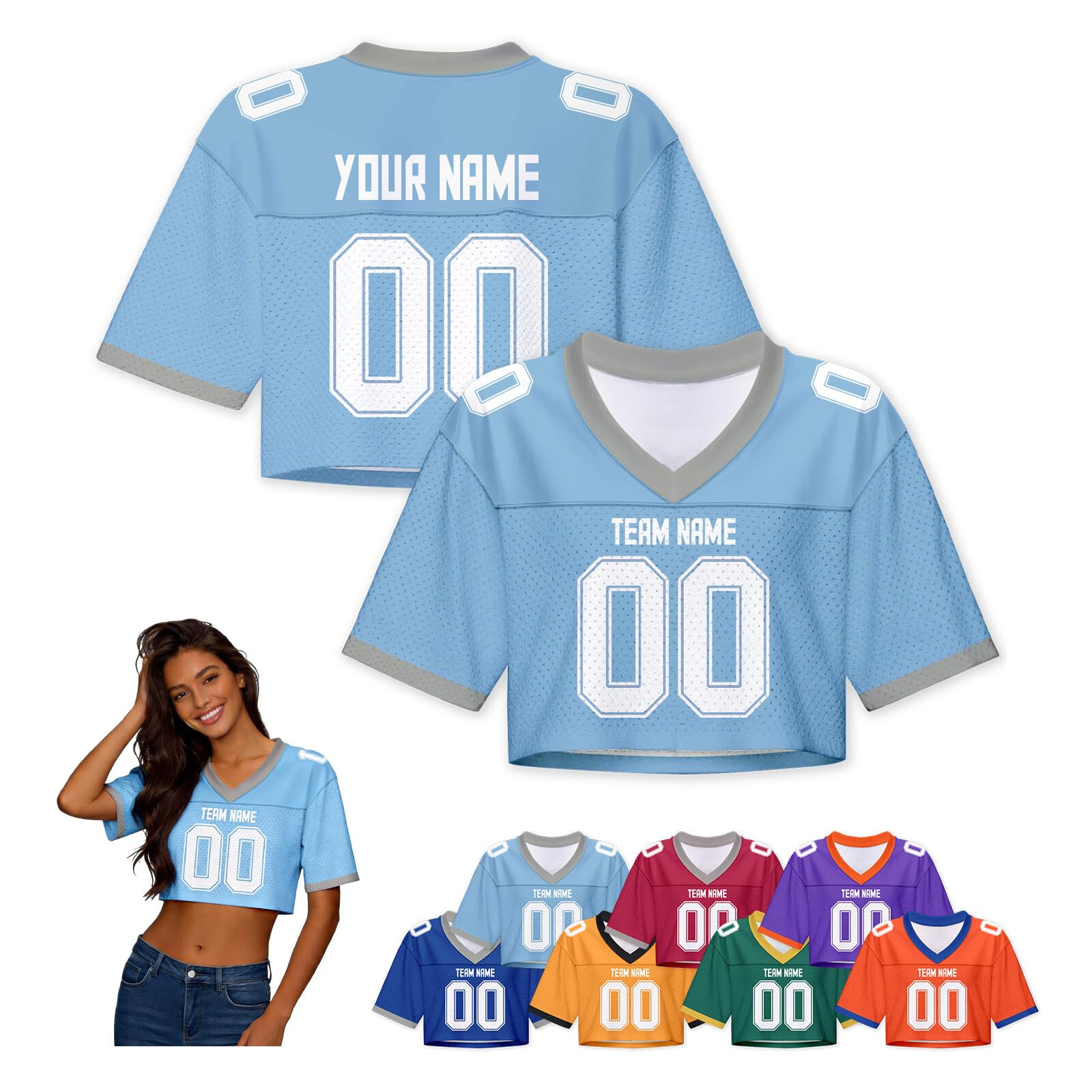 Custom College Women Football Jersey