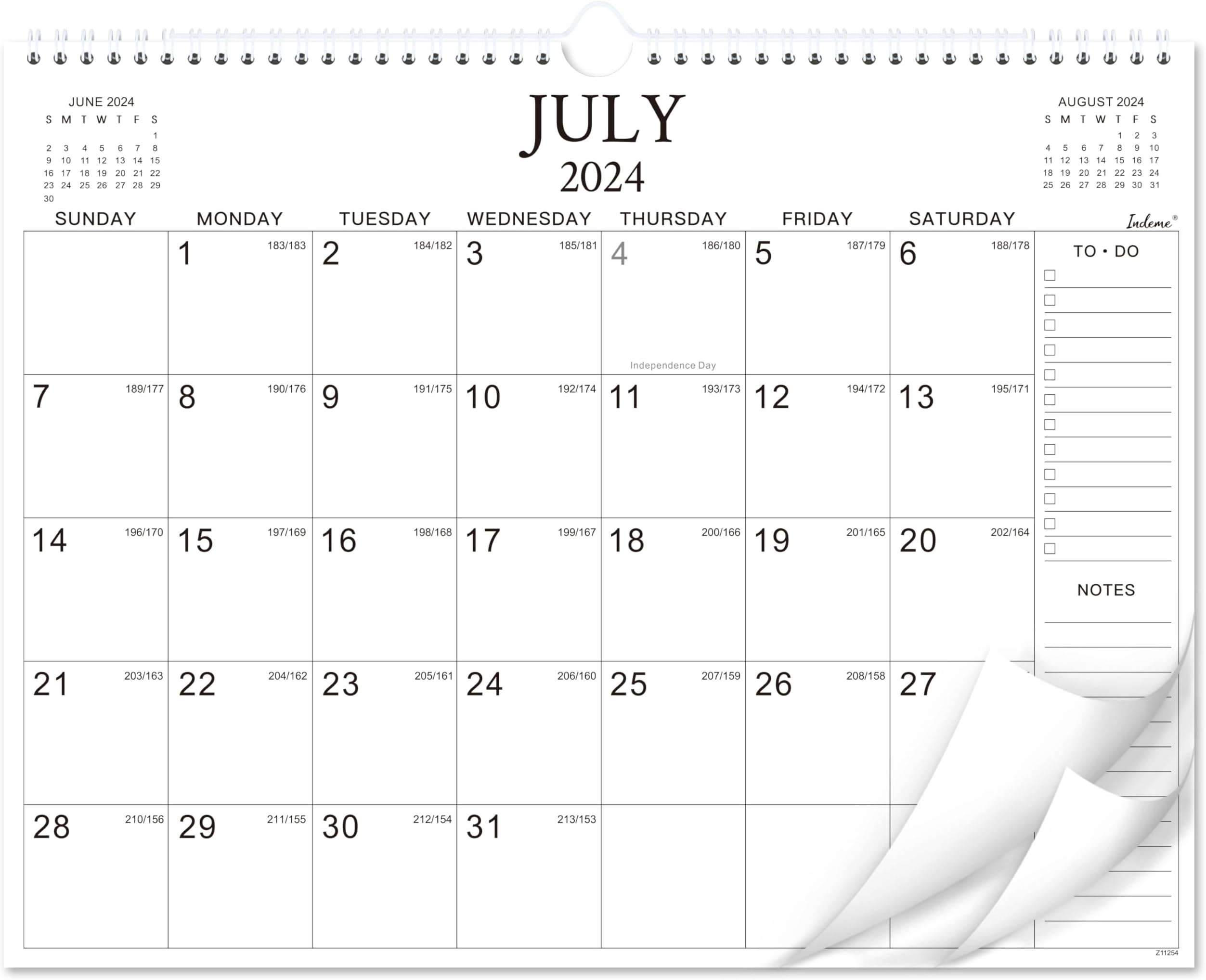 2026 Wall Calendar - 15 Months Wall Calendar from October 2025 - Dec. 2026, 14.6" x 11.4", Twin-Wire Binding, 2026 Calendar with Premium Paper, Large Writing Blocks