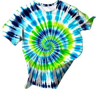Kids Animal Tie Dye Shirt for Boys Girls Size 5-12