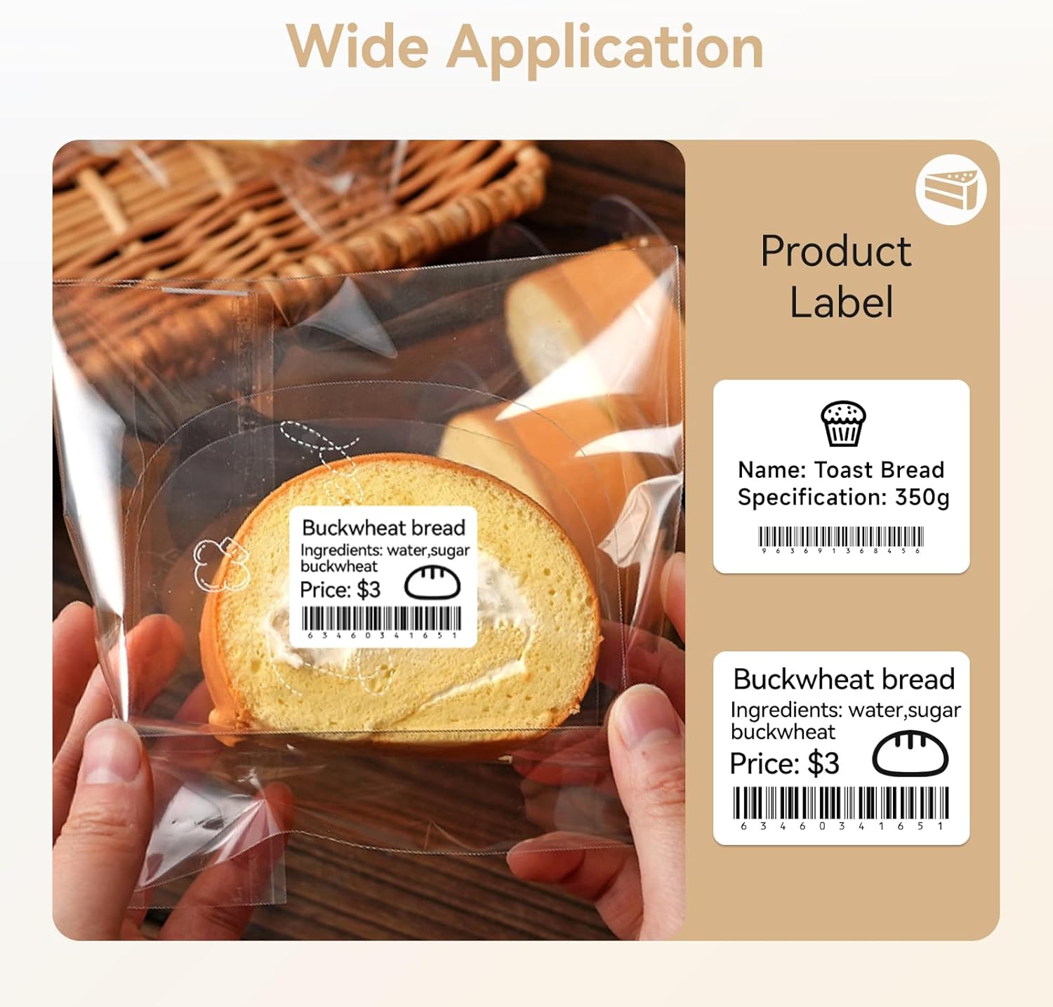 NIIMBOT M2 Thermal Transfer Labels 1.96" x 1.18" (50x30mm), Only for M2 Label Maker, PET Material, Waterproof and High-Temperature Resistance, Long Storage Time, White Label Tape - Image 8