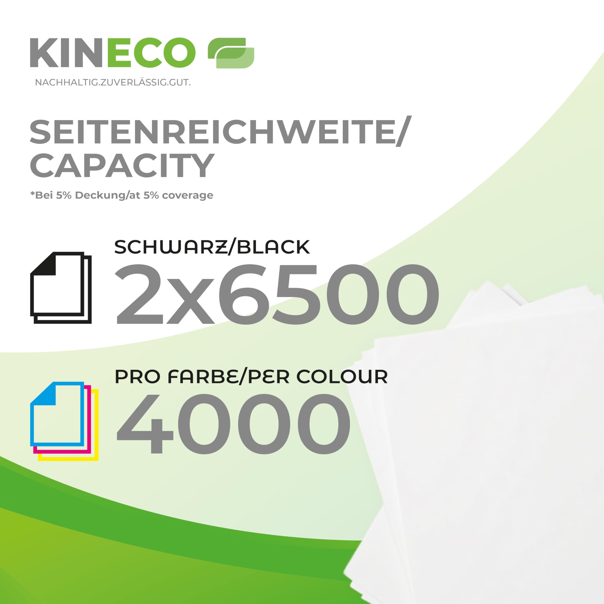 Kineco 5X XL Toner ersetzt TN421 TN423 2X bk 1x CMY Multipack für Brother MFC-L8690CDW MFC-L8900CDW