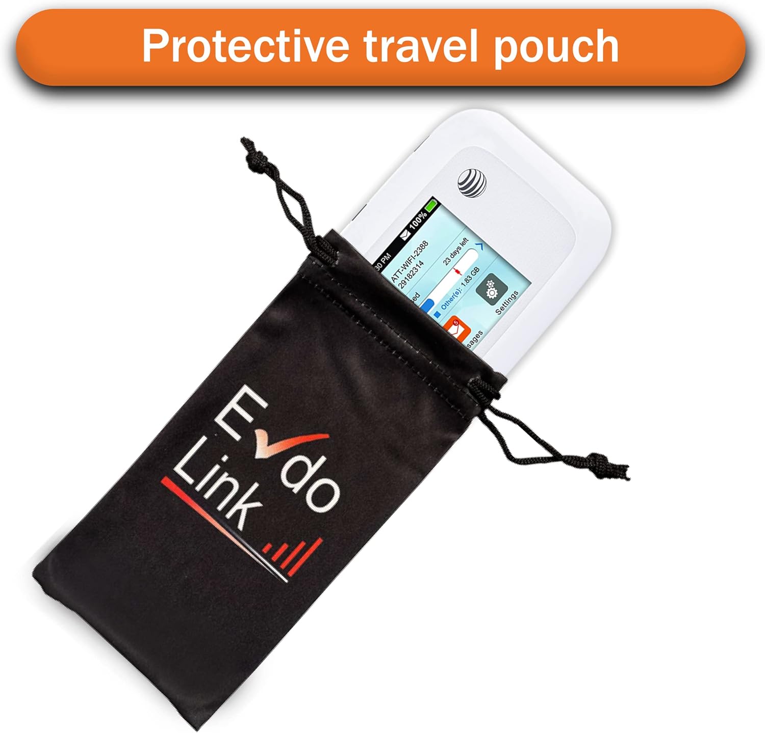EVDO-LINK Bundle for ZTE Velocity Mobile Hotspot 4G LTE Router MF923 | Up to 150Mbps Download Speed | WiFi Connect Up to 10 Devices | Create A WLAN Anywhere | GSM Unlocked with Case and Extra Battery EVDO-LINK Bundle for ZTE Velocity Mobile Hotspot 4G LTE Router MF923 | Up to 150Mbps Download Speed | WiFi Connect Up to 10 Devices | Create A WLAN Anywhere | GSM Unlocked with Case and Extra Battery
